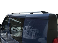 Opel Vivaro 2001–2015 Barras de Techo Cromo (Pies de Plastico) Corto, Pies de Plastico foto 1
