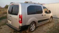 Peugeot Partner Tepee 2008-2018 Barras de Techo Cromadas foto 3