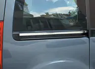 Citroen Berlingo 2008-2018 Molduras cromadas para puertas correderas (2 uds., acero inoxidable) foto 1
