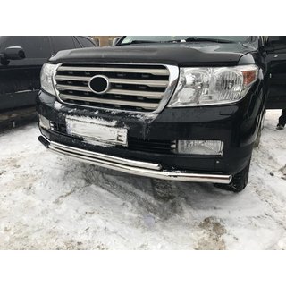 Defensa Delantera ST014 (2007-2015 Acero Inoxidable) Toyota Land Cruiser 200 2007-2021 foto 1