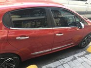 Peugeot 208 2012-2019 Molduras de Ventana (4 uds, Acero Inoxidable) foto 2