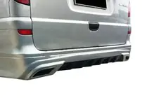 Mercedes Viano 2004-2014 Cubierta de parachoques trasero AMG (imprimada para pintar) foto 1