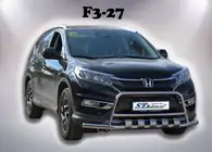 Honda CRV 2012-2016 Defensa Delantera WT003-ST-V2 (Acero Inoxidable) foto 2