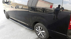 Opel Vivaro 2019- Estribos Laterales Bosphore Yeni (2 uds, Aluminio) foto 1