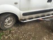 Renault Kangoo 1998-2008 Estribos Laterales Vison (2 uds., Aluminio y Acero Inoxidable) foto 1