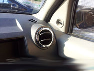 Renault Duster 2008–2017 Embellecedores de rejillas de ventilación interior (4 uds, acero inoxidable) foto 4