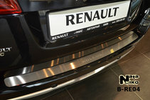 Renault Koleos 2008-2016 Protector de Parachoques Trasero Nataniko (Acero Inoxidable) foto 1