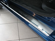 Renault Megane III 2009-2016 Cubiertas de Umbral Nataniko (4 uds., Acero Inoxidable) foto 1