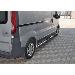 Barras Laterales (2 uds, Acero Inoxidable) Nissan Primastar 2002-2014 foto 2