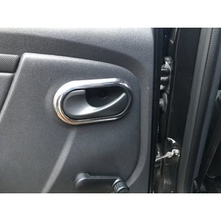 Cubiertas para Manijas Interiores Carmos (4 uds, Acero Inoxidable) foto 3