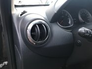 Renault Duster 2008–2017 Embellecedores de rejillas de ventilación interior (4 uds, acero inoxidable) foto 2