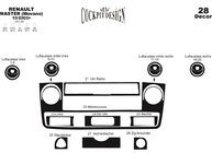 Nissan Interstar 2002-2010 Cubiertas de Panel de Salpicadero foto 4