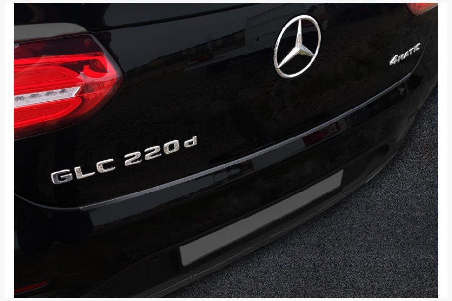 Mercedes GLE coupe C292 2015-2019 Protector de Parachoques Trasero (ABS) Image