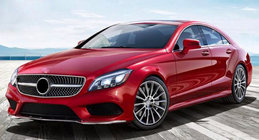 Mercedes CLS C218 2011-2018 Parrilla delantera con marco 2014-2018 (Diamond Silver) foto 2