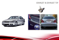 Mercedes C-class W203 2000-2007 Cola de Escape AMG foto 5