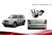 Mercedes ML W163 1997-2005 Cola de escape (1 ud) foto 2
