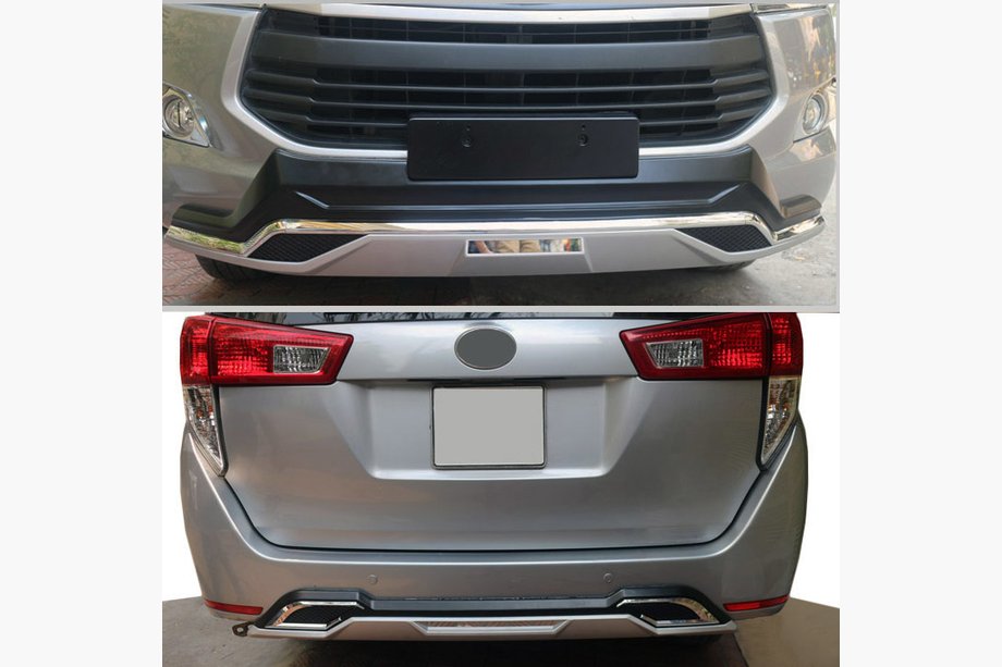 Toyota Innova 2015- Extensiones de Parachoques Delantero y Trasero Image