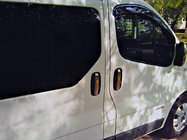 Nissan Primastar 2002-2014 Cubiertas Cromadas para Manijas de Puerta (4 uds, Acero Inoxidable) OmsaLine - Acero Inoxidable Italiano foto 2