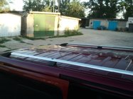 Opel Vivaro 2001–2015 Barras de Techo Cromo (Pies de Plastico) Corto, Pies de Plastico foto 8