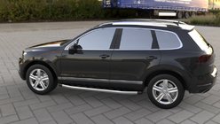Volkswagen Touareg 2010-2018 Estribos laterales Fullmond (2 uds., aluminio) foto 2