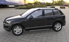 Volkswagen Touareg 2010-2018 Estribos Laterales RedLine V1 (2 uds., Aluminio) foto 2