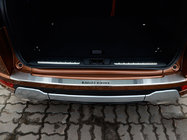 Range Rover IV L405 2013-2021 Protector de parachoques trasero con borde Natanika (acero inoxidable) foto 1
