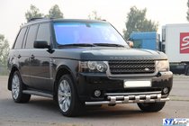 Range Rover III L322 2002-2012 Defensa Delantera ST015 (Acero Inoxidable) foto 3