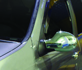Renault Symbol 2008-2013 Cubiertas de Espejos (2 uds, Acero Inoxidable) foto 4