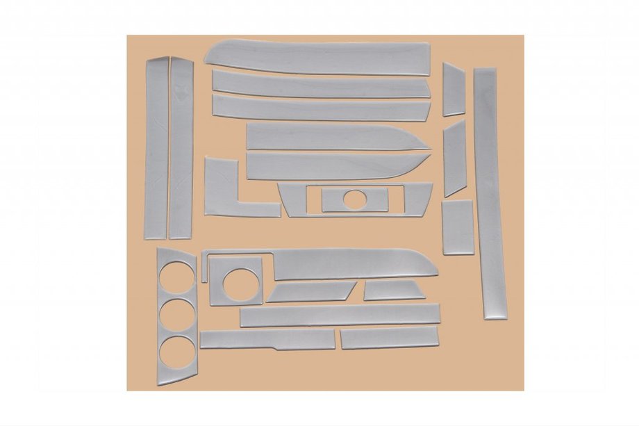 Audi A1 2010-2018 Decoración de Salpicadero Madera Oscura Image