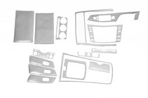 Mazda 6 2008-2012 Embellecedores de salpicadero efecto aluminio foto 1