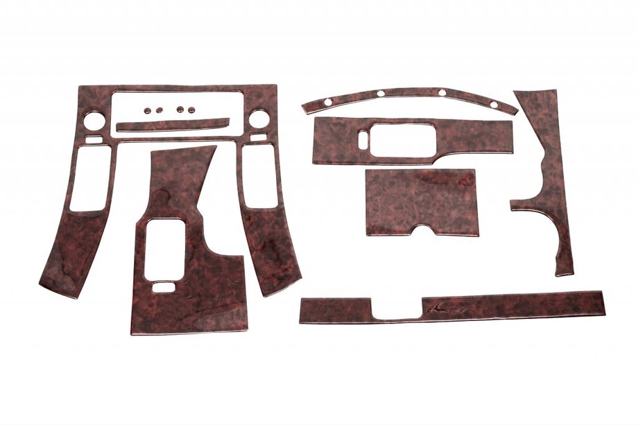 Nissan Navara 2006-2015 Kit de Tuning Interior (12 Piezas) Aluminio Image