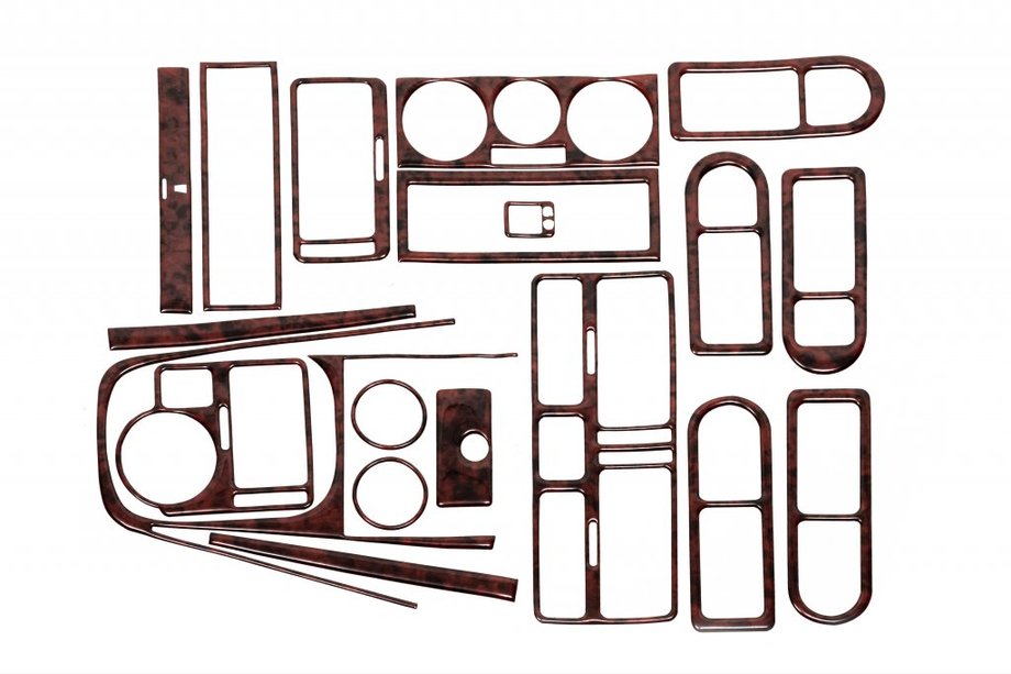 Volkswagen Bora 1998-2004 Tuning interior de coche Aluminio Image