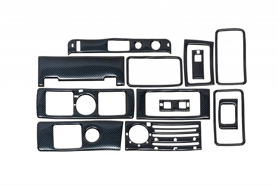 Volvo FH 1993-2012 Embellecedores de salpicadero 1993-2002 (Efecto Carbono) Image