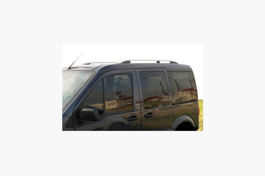 Ford Connect 2010-2013 Barras de techo CROWN (gris mate) Base Maxi Foto 2