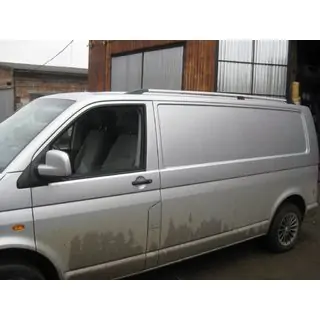 Barras de Techo Cromadas Volkswagen T5 Transporter 2003-2010 foto 2