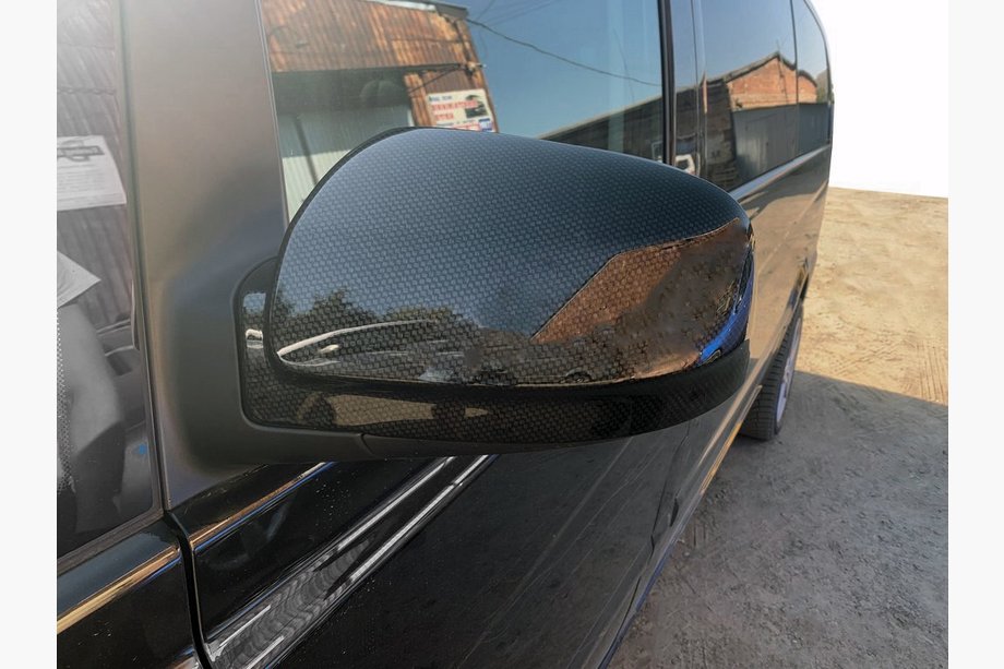 Mercedes Vito W639 2004-2014 Cubiertas de Espejos Vito 2004-2010 (2 uds, Efecto Carbono) Foto 1