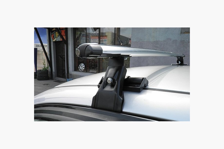Chevrolet Aveo T250 2005-2011 Barras de Techo CAMEL (Cromo, Par) Image