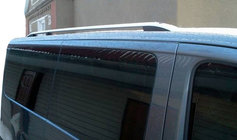 Citroen Jumpy 2007–2017 Barras de techo Skyport (gris mate) Batalla Corta foto 2