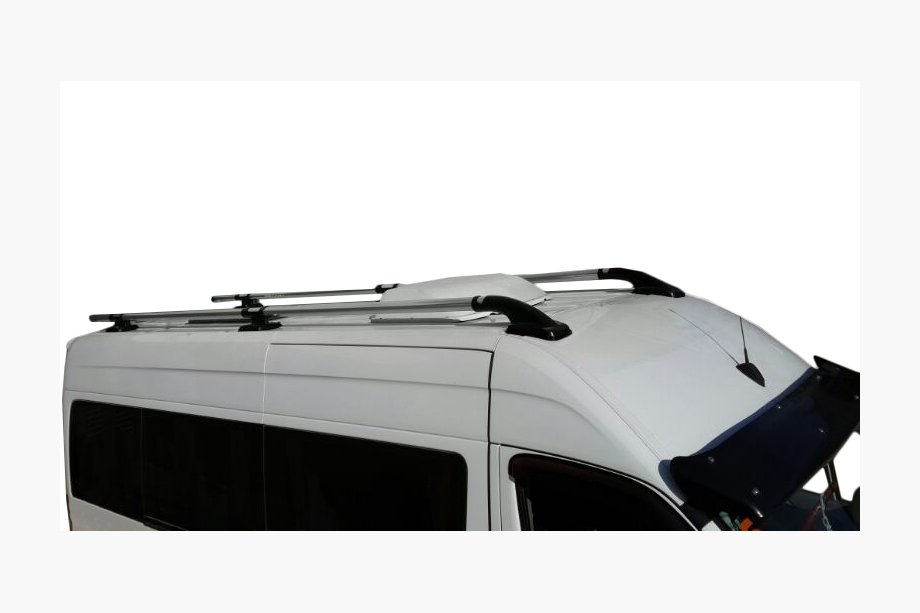 Mercedes Sprinter W901/902/903/904/905 1995–2006 Barras de techo (Original, 2 uds, Aluminio) Image