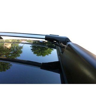 Barras de techo para rieles con llave WingBar V1 (2008-2014, 2 uds) Dacia Duster 2008-2018 foto 1
