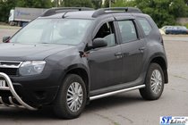 Dacia Duster 2008-2018 Tubos Laterales (2 uds., Acero Inoxidable) foto 2