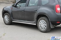 Dacia Duster 2008-2018 Tubos Laterales (2 uds., Acero Inoxidable) foto 5