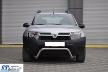 Dacia Duster 2008-2018 Defensa Delantera ST011 (Acero Inoxidable) foto 4
