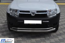 Renault Duster 2008–2017 Defensa Delantera ST017 (Acero Inoxidable) foto 5