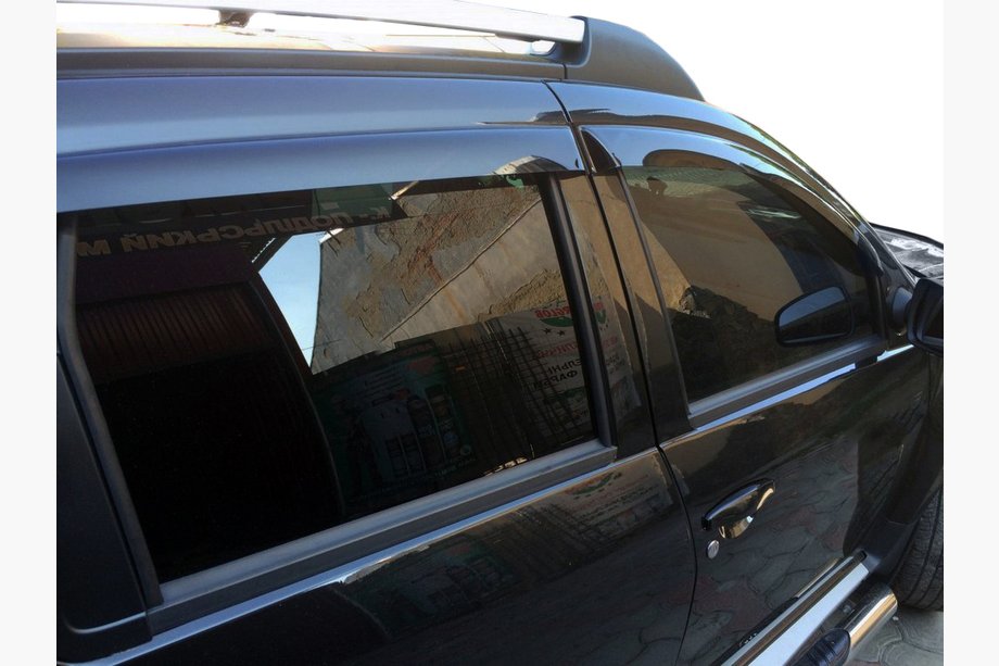 Renault Duster 2008–2017 Deflectores de Ventana (4 uds, Cobra) Image