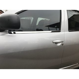 Molduras de Ventana (4 uds, Acero Inoxidable) Renault Duster 2008–2017 foto 2