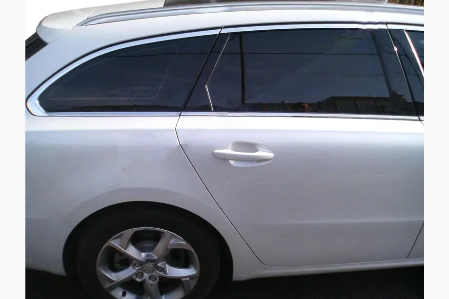 Peugeot 508 2010-2018 Juego completo de molduras de ventanas (SW, acero inoxidable) Image