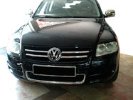 Volkswagen Touareg 2002–2010 Cubiertas de parrilla (4 uds, acero inoxidable) 2003-2008 foto 1