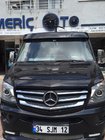 Mercedes Sprinter W906 2006–2018 Visera de parabrisas en marco V1 (negro brillo, 5mm) foto 2