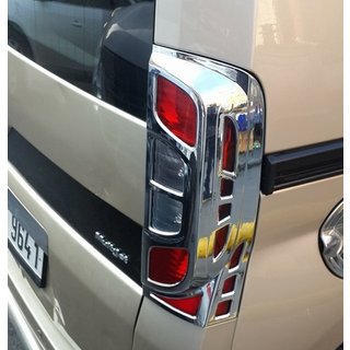 Cubiertas cromadas para luces traseras con curva (2 uds, plastico) Citroen Nemo 2007-2017 foto 3